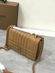 Burberry small lola crossbody bag in brown 23x6x13cm - 2