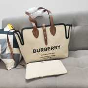 Burberry shopping bag in brown 35x15x31cm - 1