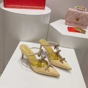 Rene Caovilla high heels in yellow 7.5cm/9.5cm - 6