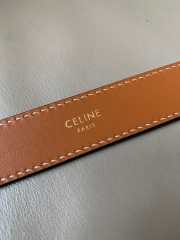 Celine belt brown and black width 2.5cm - 4