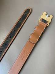 Celine belt brown and black width 2.5cm - 6