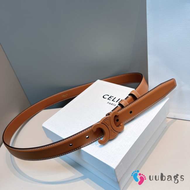 Celine belt brown width 2.5cm - 1