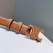 Celine belt brown width 2.5cm - 2