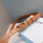 Celine belt brown width 2.5cm - 5