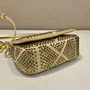 Prada handbag new gold 17x11.5x6.5cm - 3