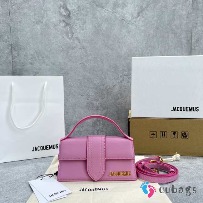 Jacquemus bamnino in pink 18x6x7cm - 1