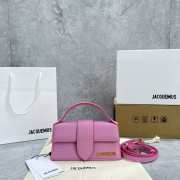 Jacquemus bamnino in pink 18x6x7cm - 1