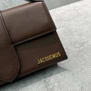 Jacquemus bamnino in brown 18x6x7cm - 3