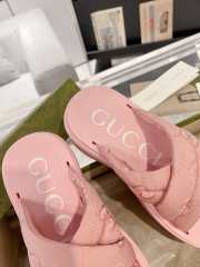 Gucci slippers in pink S001 - 4