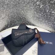 Dior Saddle Cactus Jack In Gray 26x19x4.5cm - 1