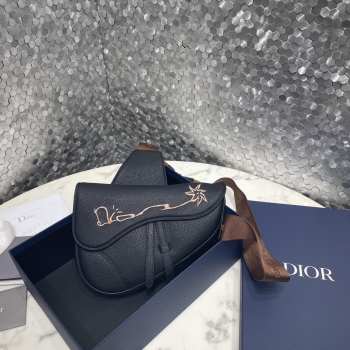 Dior Saddle Cactus Jack In Gray 26x19x4.5cm