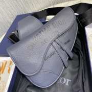 Dior Saddle Cactus Jack In Blue 26x19x4.5cm - 5