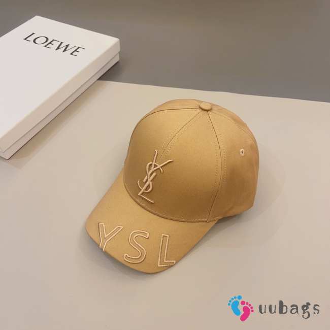 YSL Hat In Brown H001 - 1