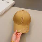 YSL Hat In Brown H001 - 5