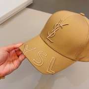 YSL Hat In Brown H001 - 3