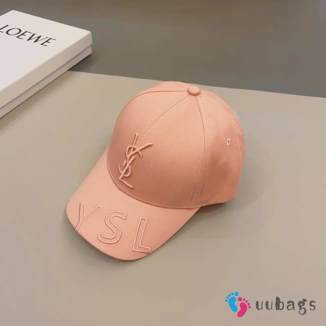 YSL Hat In Pink H001 - 1