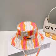 Jacquemus Hat In Pink & Orange H001 - 6