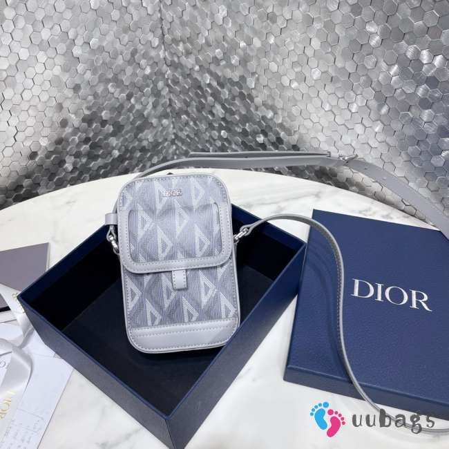 Dior Hit the Road In Gray Bag 11x19x5cm - 1