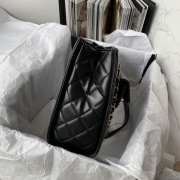 Chanel shopping bag in black 28x24x10cm - 2