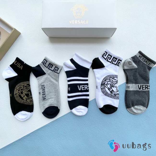 Versace set 5 socks S002 - 1