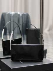 YSL Suzanne Underarm Bag In Black 28×14×4cm - 4