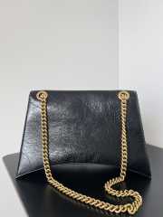 Balenciaga Crush In Black 39.9x24.9x13cm - 3