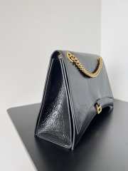 Balenciaga Crush In Black 39.9x24.9x13cm - 5