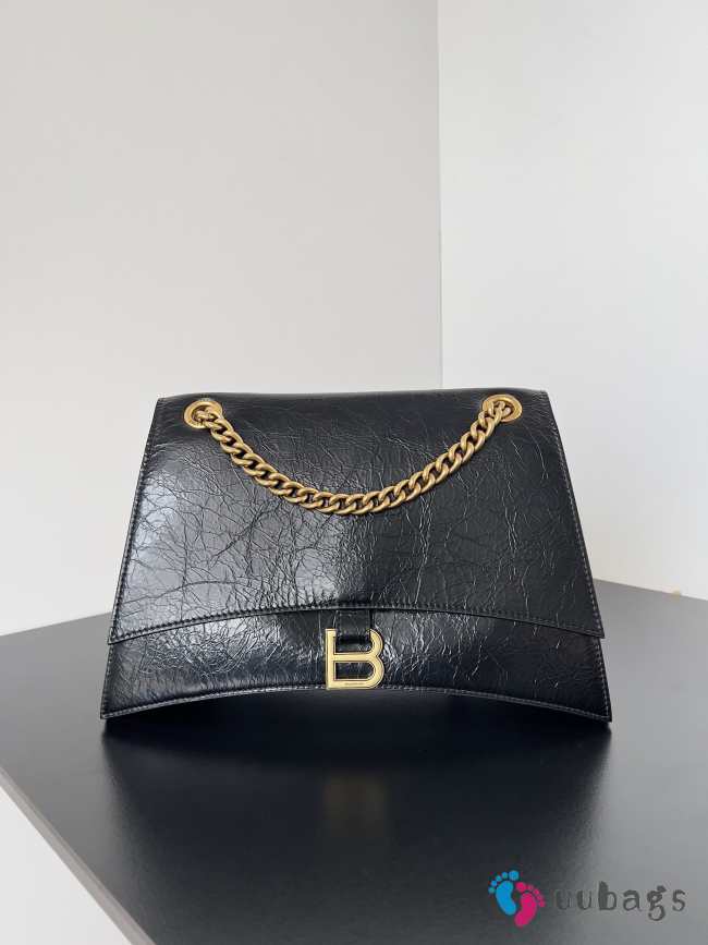 Balenciaga Crush In Black 31x19.8x6.9cm - 1