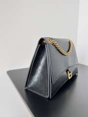 Balenciaga Crush In Black 31x19.8x6.9cm - 4