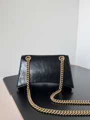 Balenciaga Crush In Black 25.5x10x15.5cm - 5