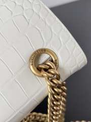 Balenciaga Crush In White 25.5x10x15.5cm - 3