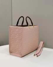 Fendi tote bag in pink 37x13.5x32cm - 4