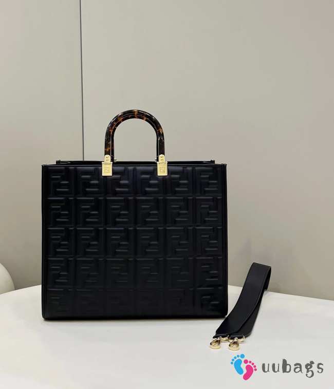 Fendi tote bag in black 37x13.5x32cm - 1