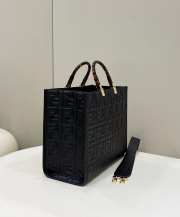 Fendi tote bag in black 37x13.5x32cm - 3