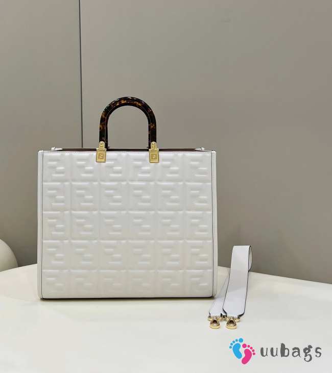 Fendi tote bag white 37x13.5x32cm - 1