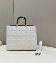 Fendi tote bag white 37x13.5x32cm - 1