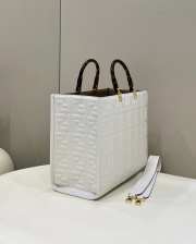 Fendi tote bag white 37x13.5x32cm - 5