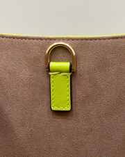 Fendi tote bag in green 37x13.5x32cm - 4