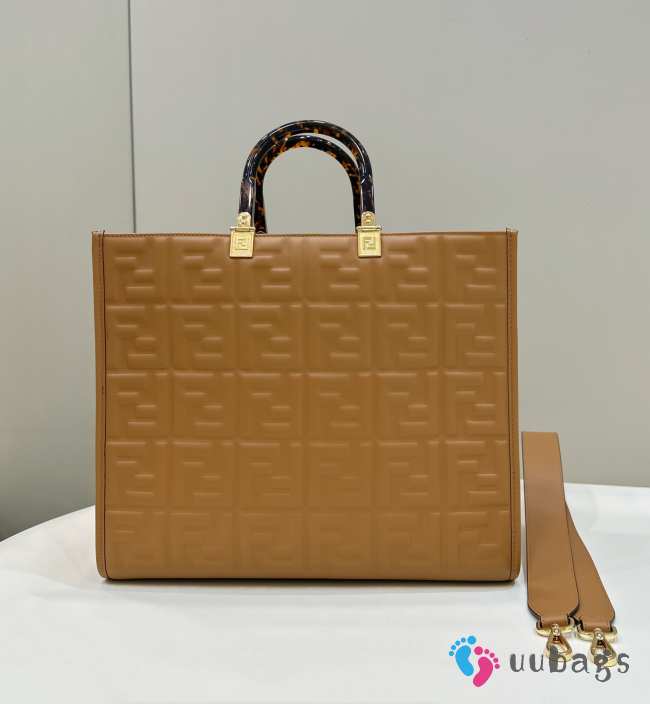 Fendi tote bag in brown 37x13.5x32cm - 1