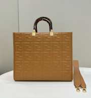 Fendi tote bag in brown 37x13.5x32cm - 1