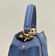 Fendi Peekaboo I See U In Blue 33×12×25cm - 2