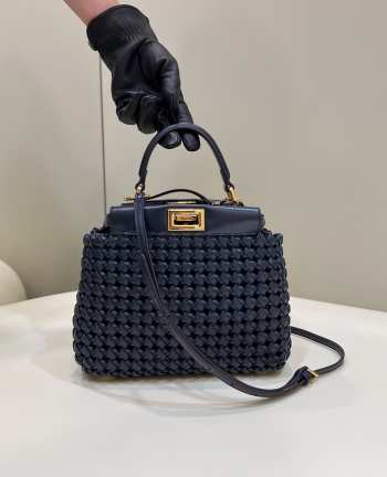 Fendi Peekaboo In Black 23cm