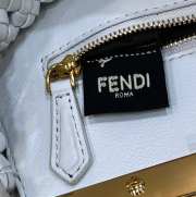 Fendi Peekaboo In White 23cm - 6