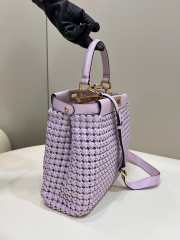 Fendi Peekaboo In Purple 33cm - 2