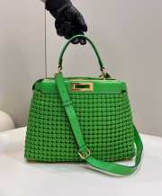 Fendi Peekaboo In Green 33cm - 1