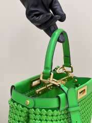 Fendi Peekaboo In Green 33cm - 6