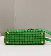 Fendi Peekaboo In Green 33cm - 5