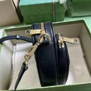 Gucci G mini heart-shaped bag in black 20x17.5x6.5cm - 6