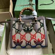 Gucci Adidas x Diana Medium Tote Bag In Brown 27x24x11cm - 1