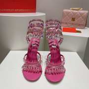 Rene Caovilla Chandelier High Heels In Pink - 3